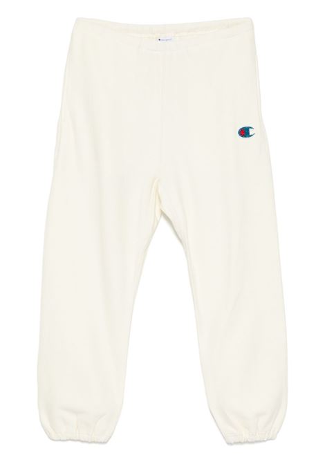 White Logo patch trousers Champion x undercover - men